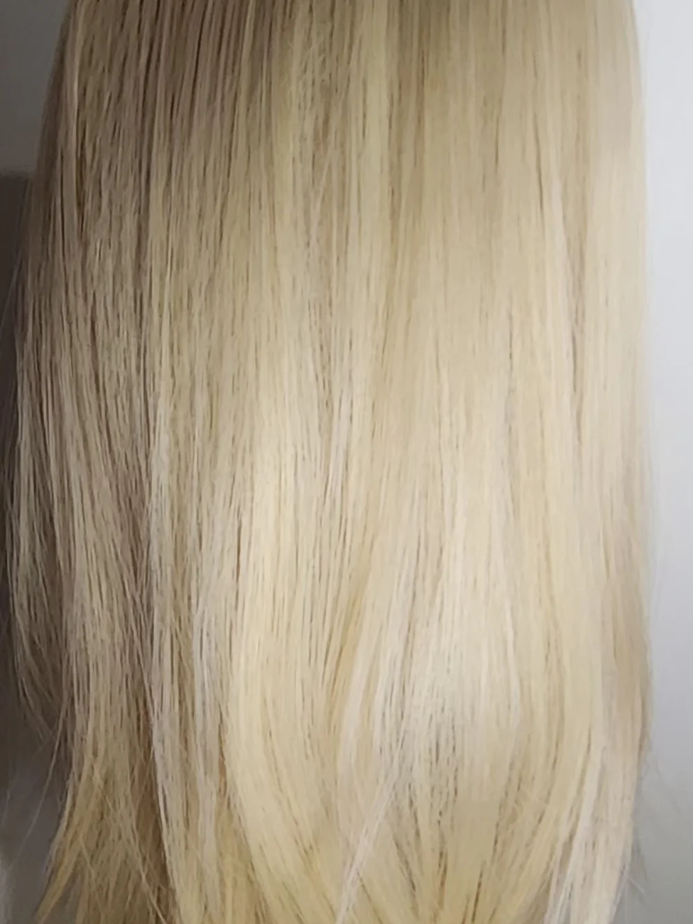 Natural Light Blonde Straight Women’s Wig - Sleek Everyday Style